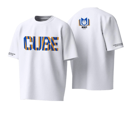 T-shirt CUBE Blanc